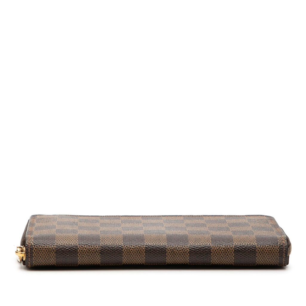 Louis Vuitton Damier Ebene Zippy Long Wallet