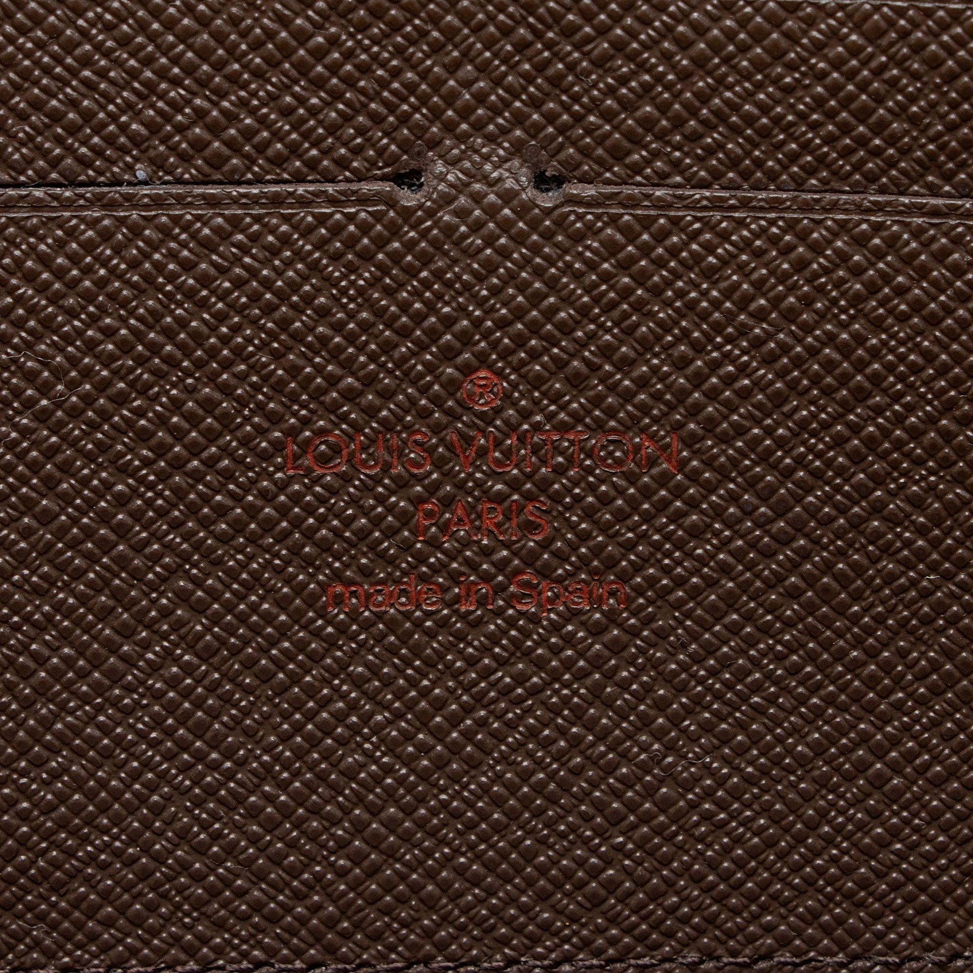 Louis Vuitton Damier Ebene Zippy Wallet