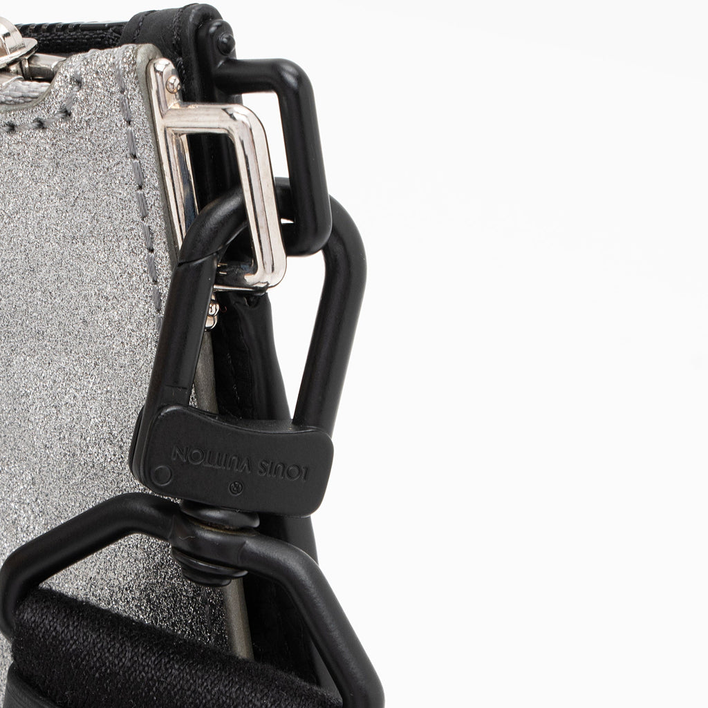 Louis Vuitton Damier Glitter Taurillon In The Loop Trio Pouch