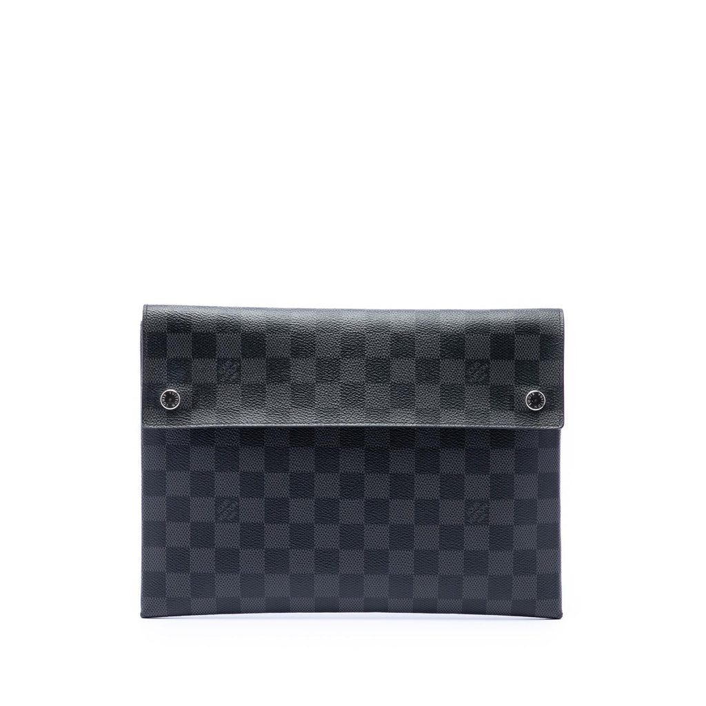 Louis Vuitton Damier Graphite Alpha Triple Pochette