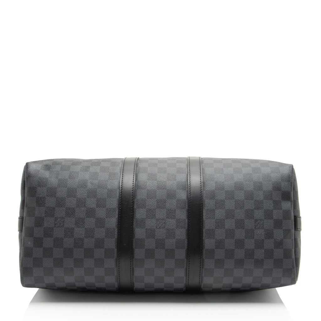 Louis Vuitton Damier Graphite Keepall Bandouliere 45 Duffle