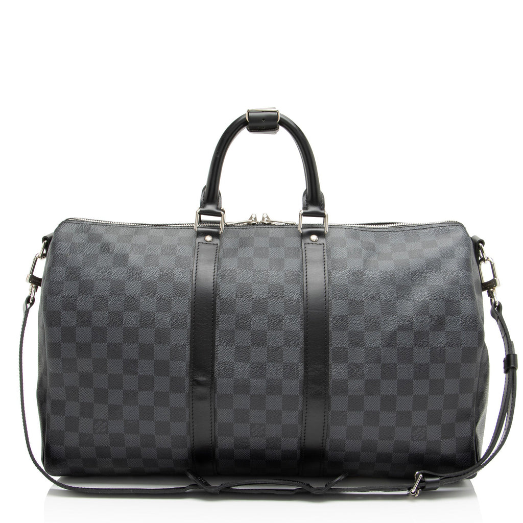 Louis Vuitton Damier Graphite Keepall Bandouliere 45 Duffle