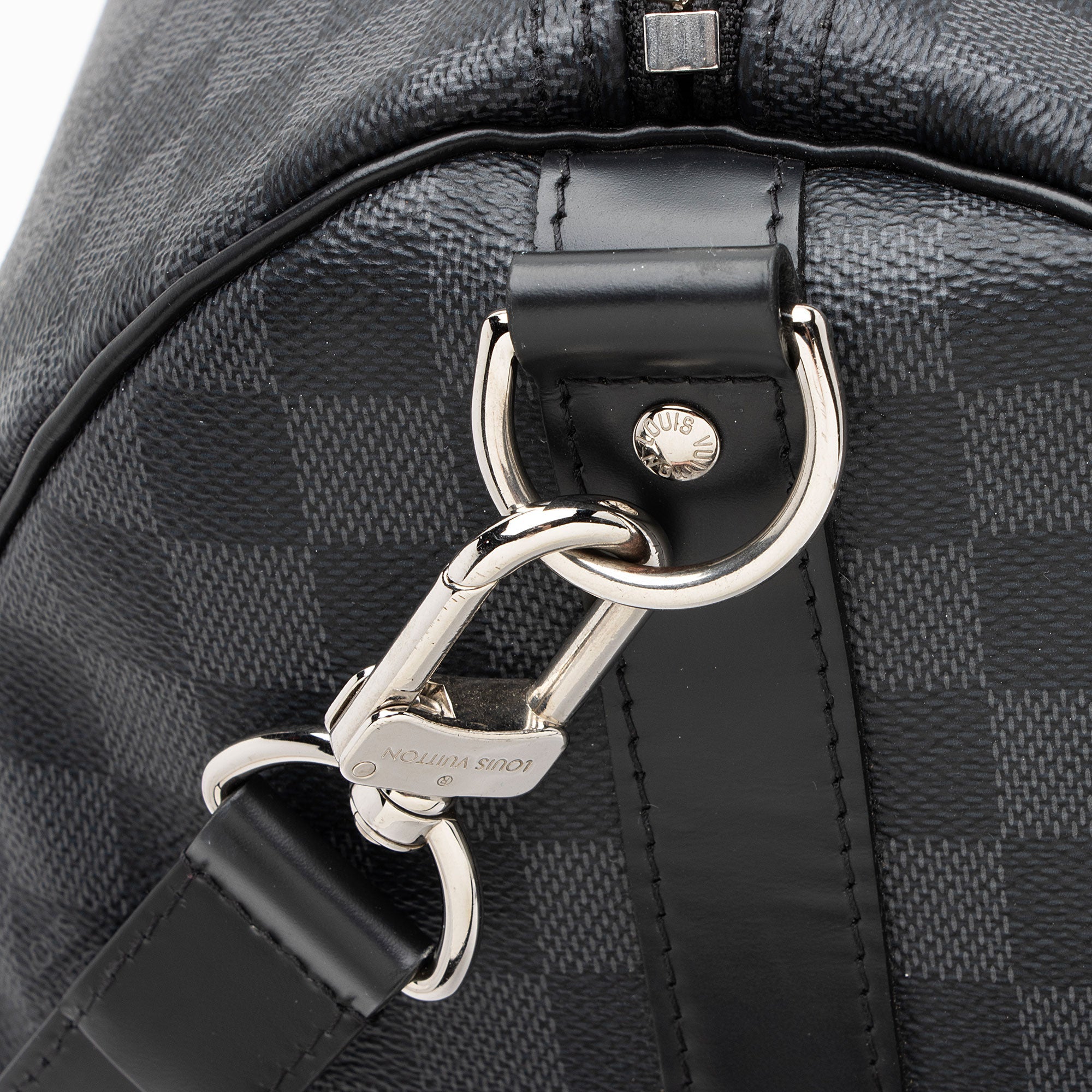 Louis Vuitton Damier Graphite Keepall Bandouliere 55 Duffle