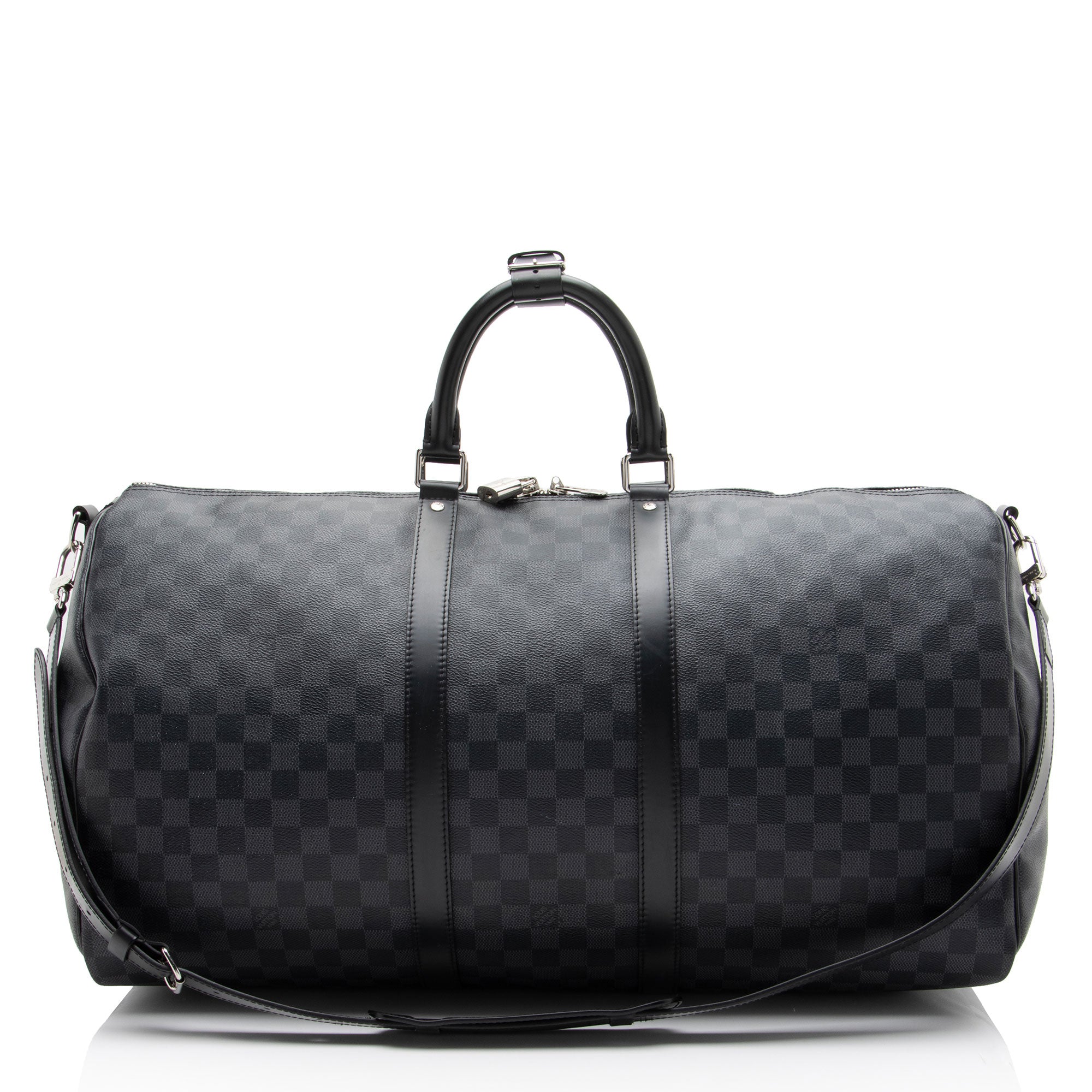 Louis Vuitton Damier Graphite Keepall Bandouliere 55 Duffle