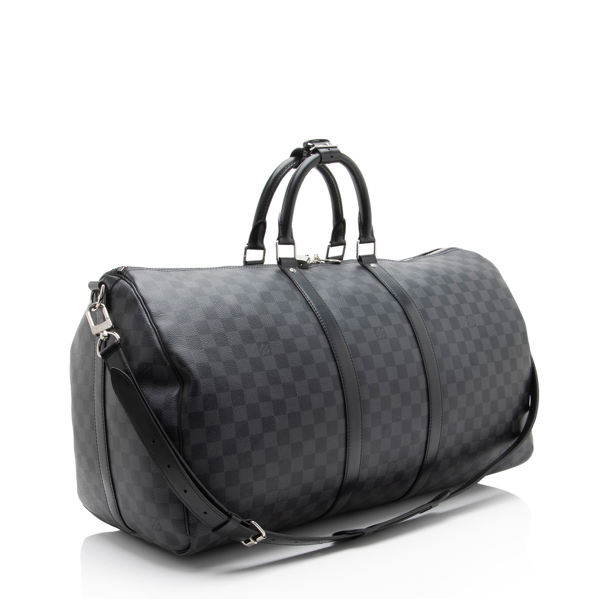 Louis Vuitton Damier Graphite Keepall Bandouliere 55 Duffle