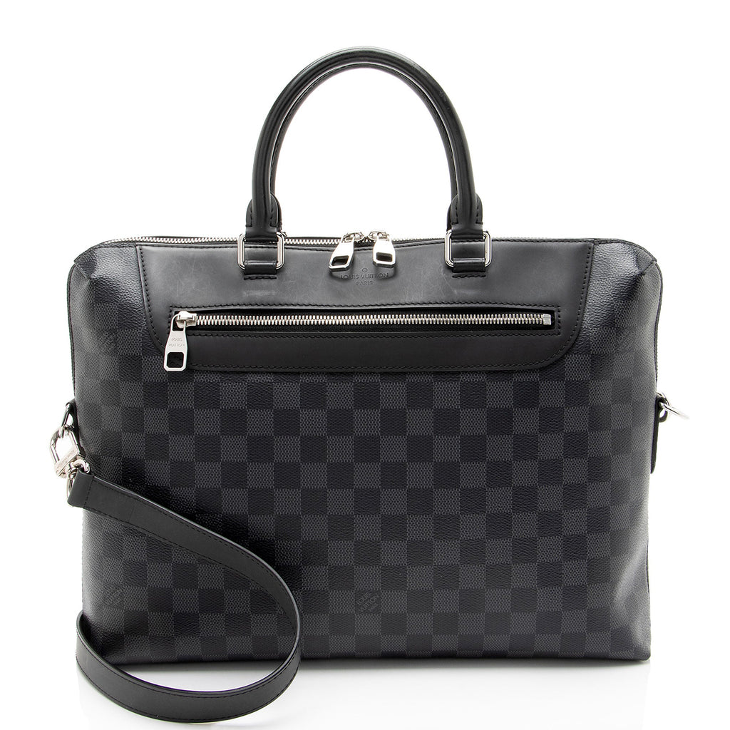 Louis Vuitton Damier Graphite Porte Documents Jour Bag