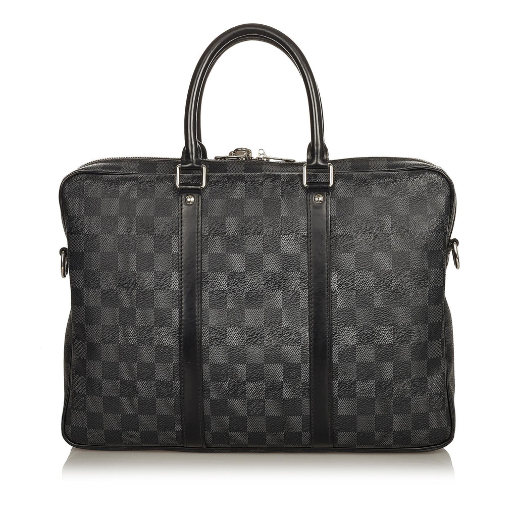 Louis Vuitton Damier Graphite Porte-Documents Voyage (SHG-25186)