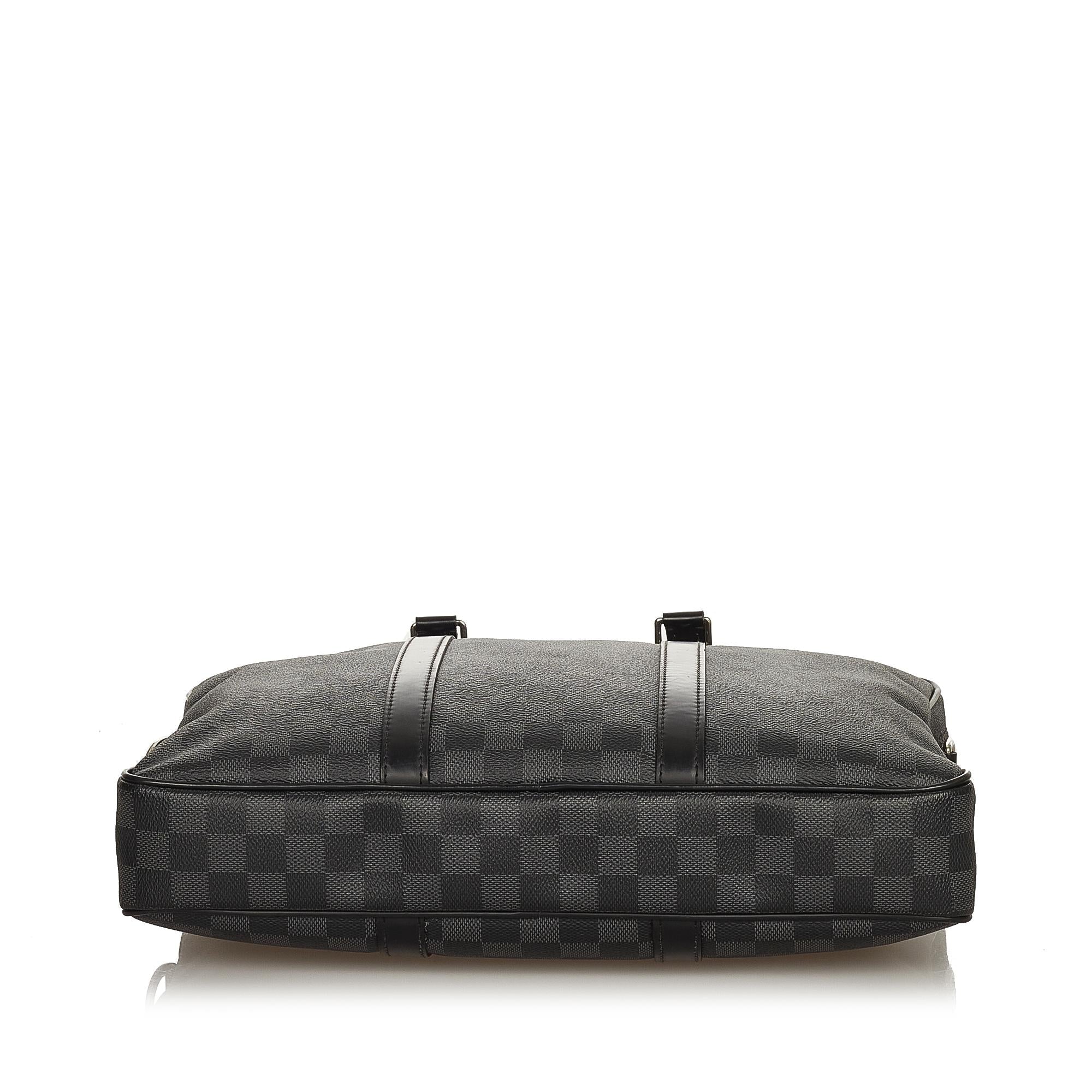 Louis Vuitton Damier Graphite Porte-Documents Voyage (SHG-25186)