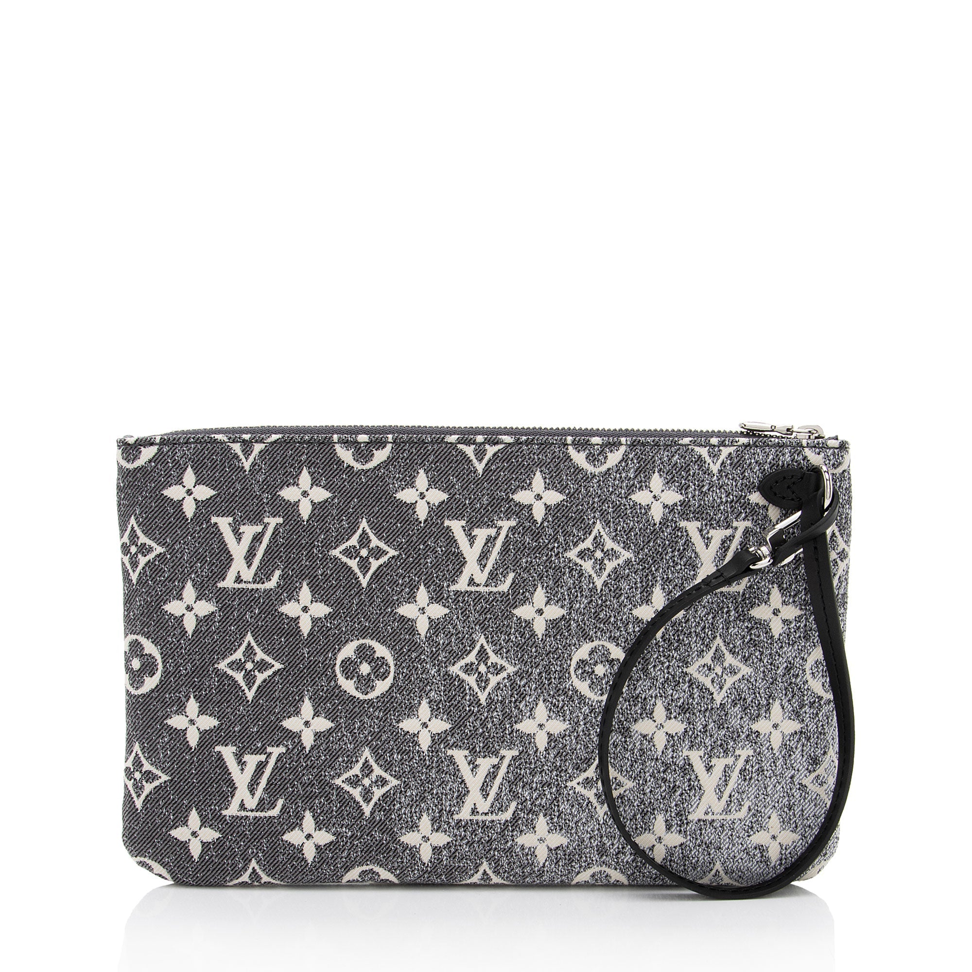 Louis Vuitton Denim Monogram Neverfull MM Pochette