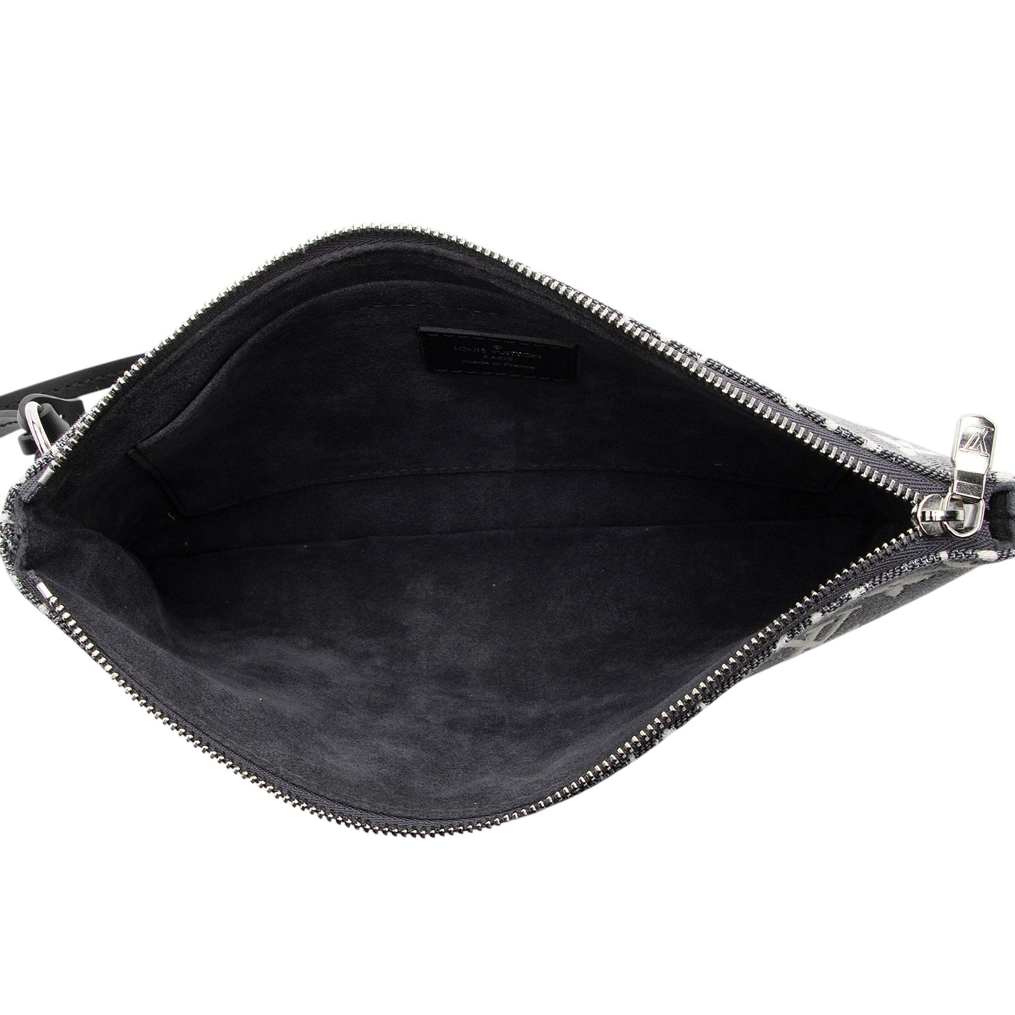Louis Vuitton Denim Monogram Neverfull MM Pochette