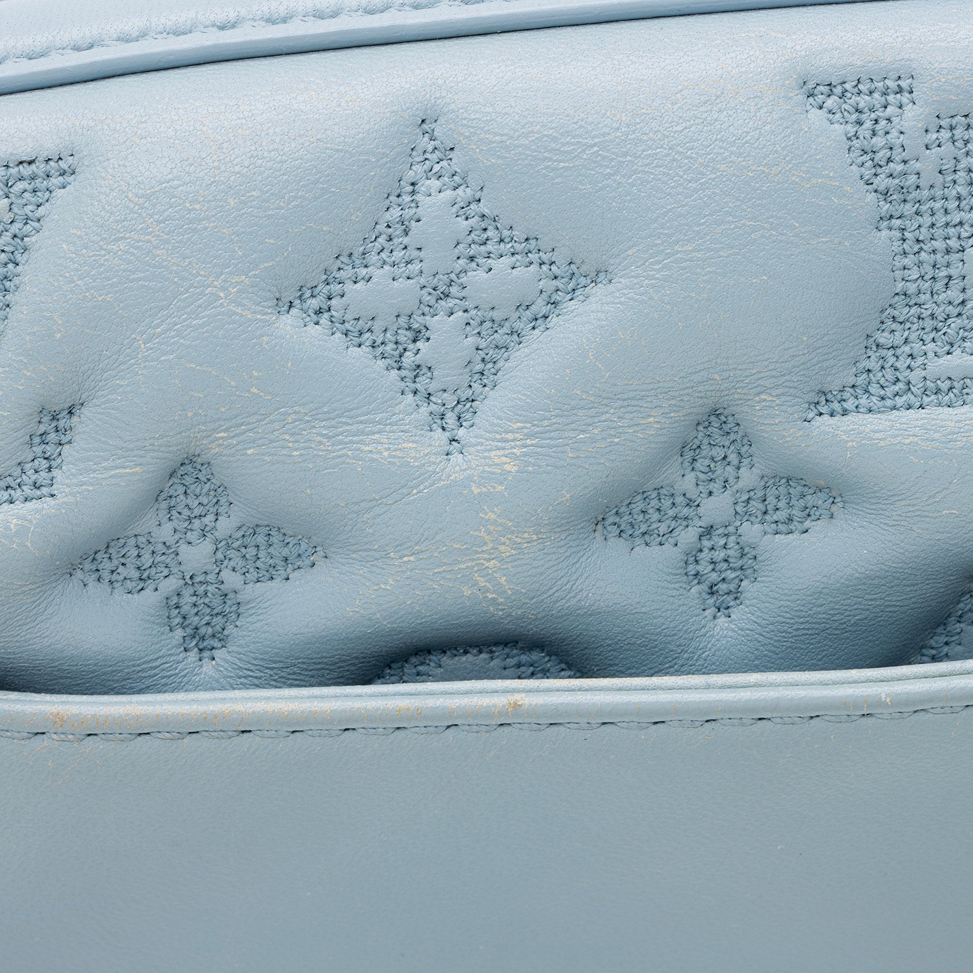 Louis Vuitton Embroidered Monogram Lambskin Mama Broderie Shoulder Bag - FINAL SALE