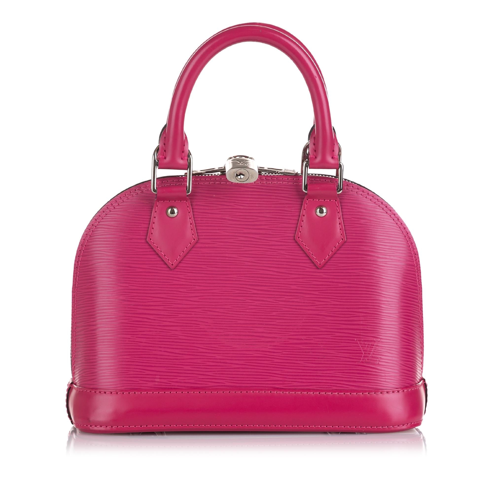Louis Vuitton Epi Alma BB (SHG-37956)