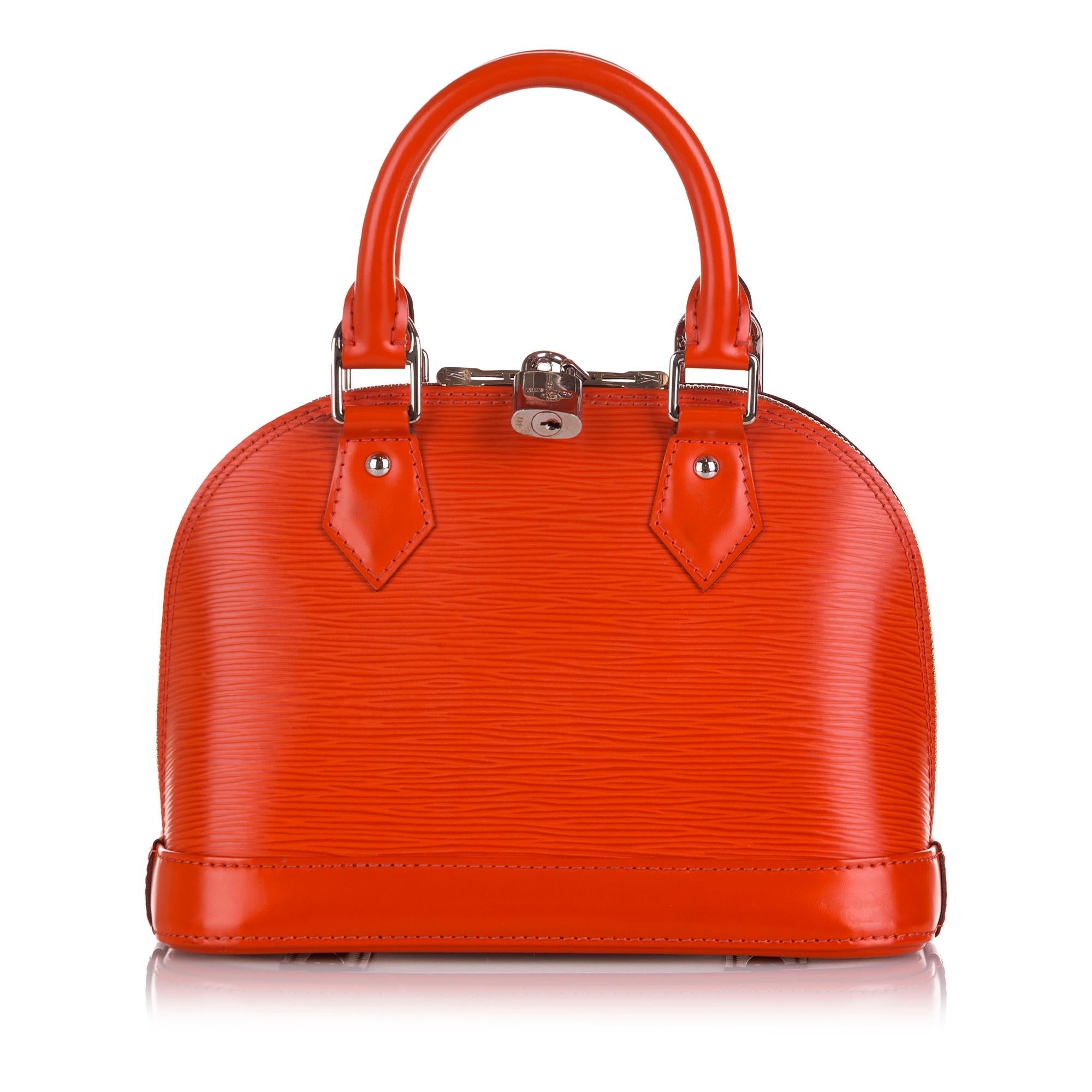 Louis Vuitton Epi Alma BB (SHG-Mq51aE)