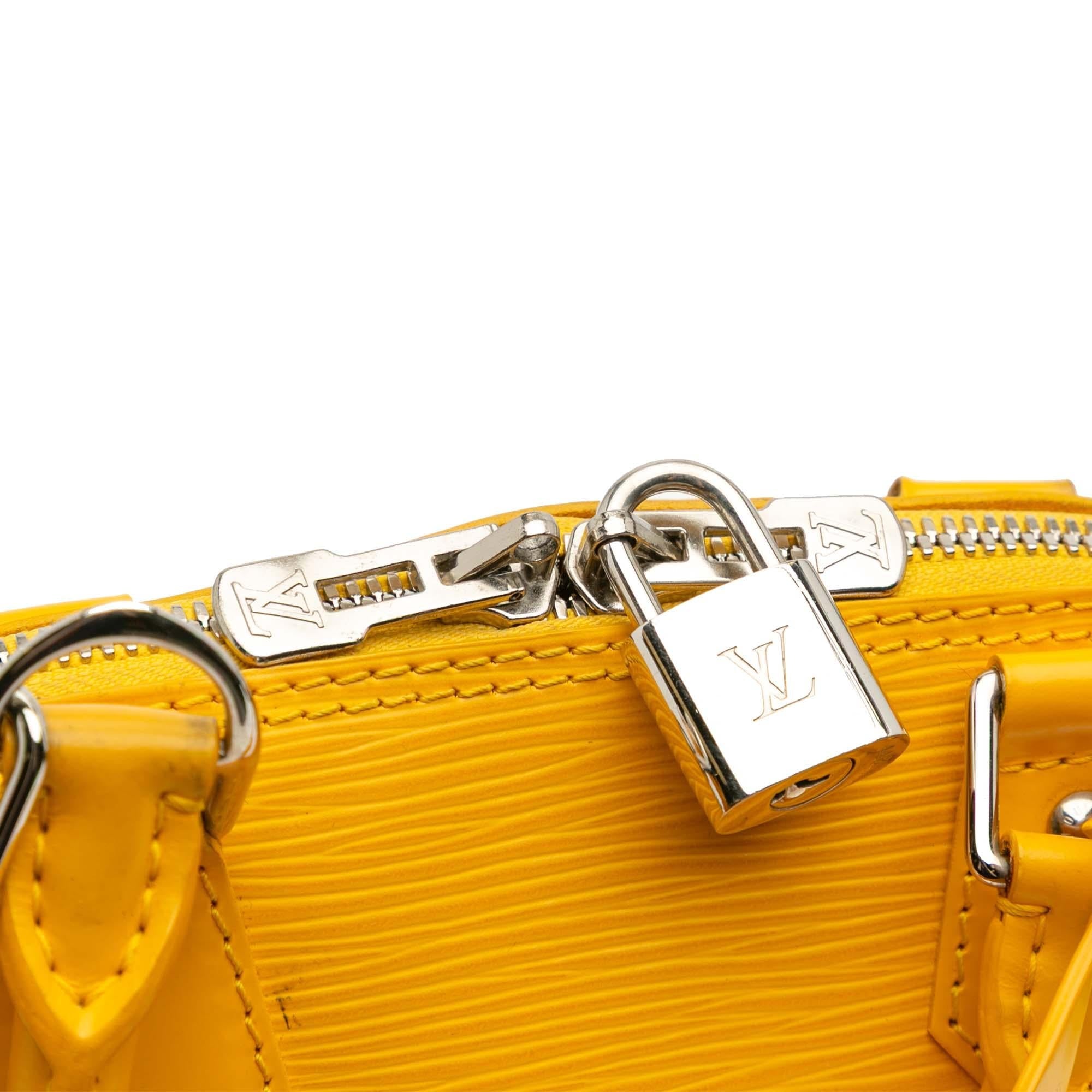 Louis Vuitton Epi Alma BB