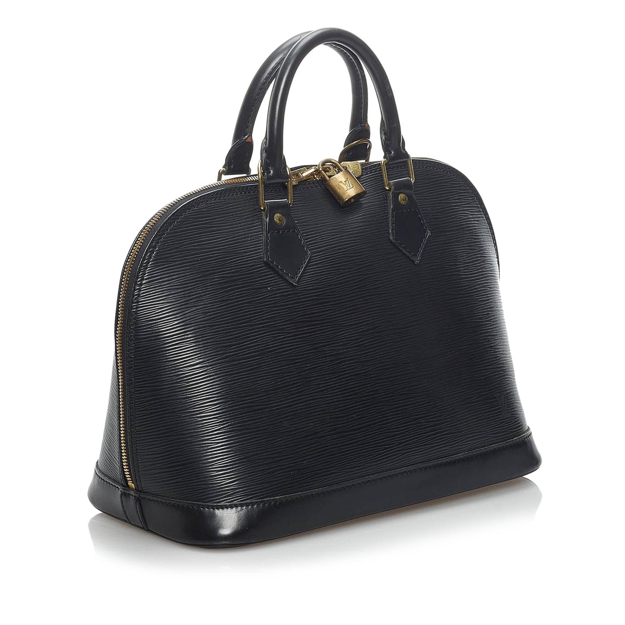Louis Vuitton Epi Alma PM (SHG-34234)