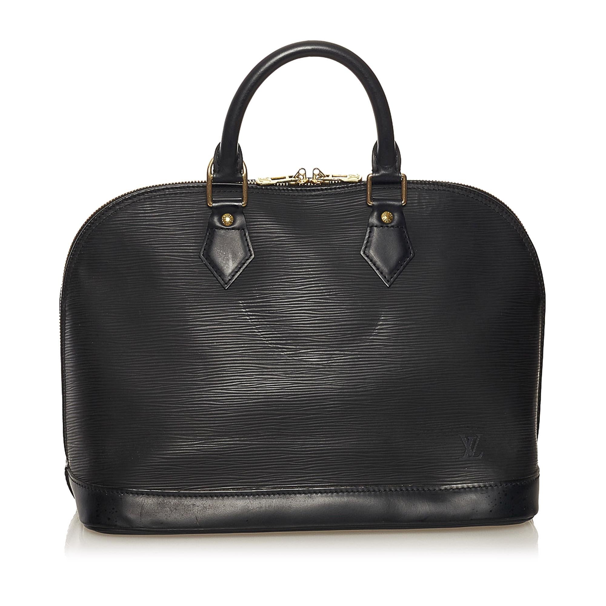 Louis Vuitton Epi Alma PM (SHG-34277)
