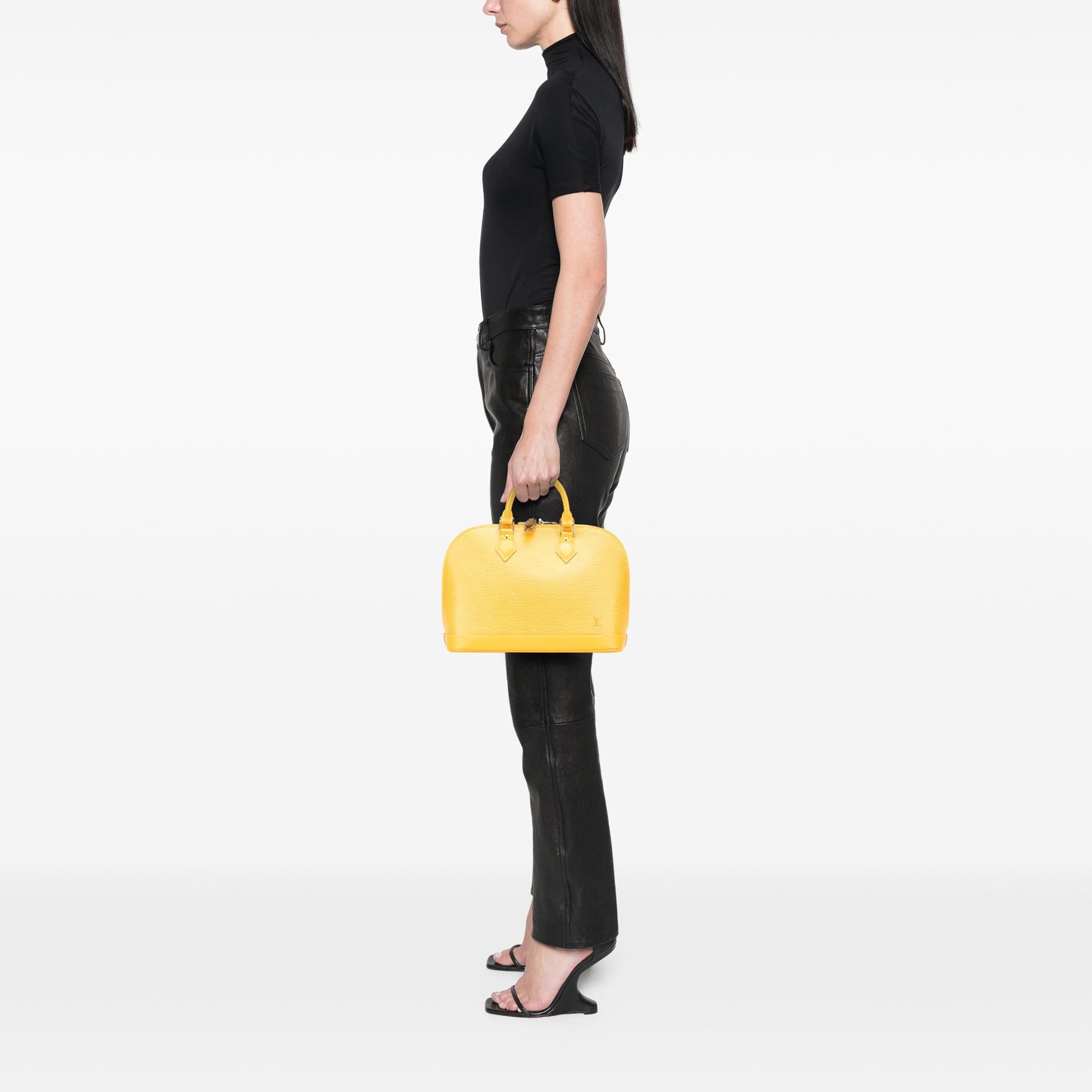 Louis Vuitton Epi Alma PM