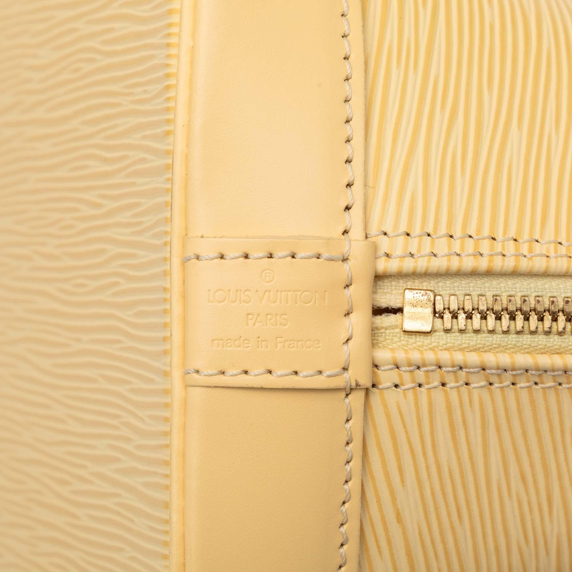 Louis Vuitton Epi Alma PM
