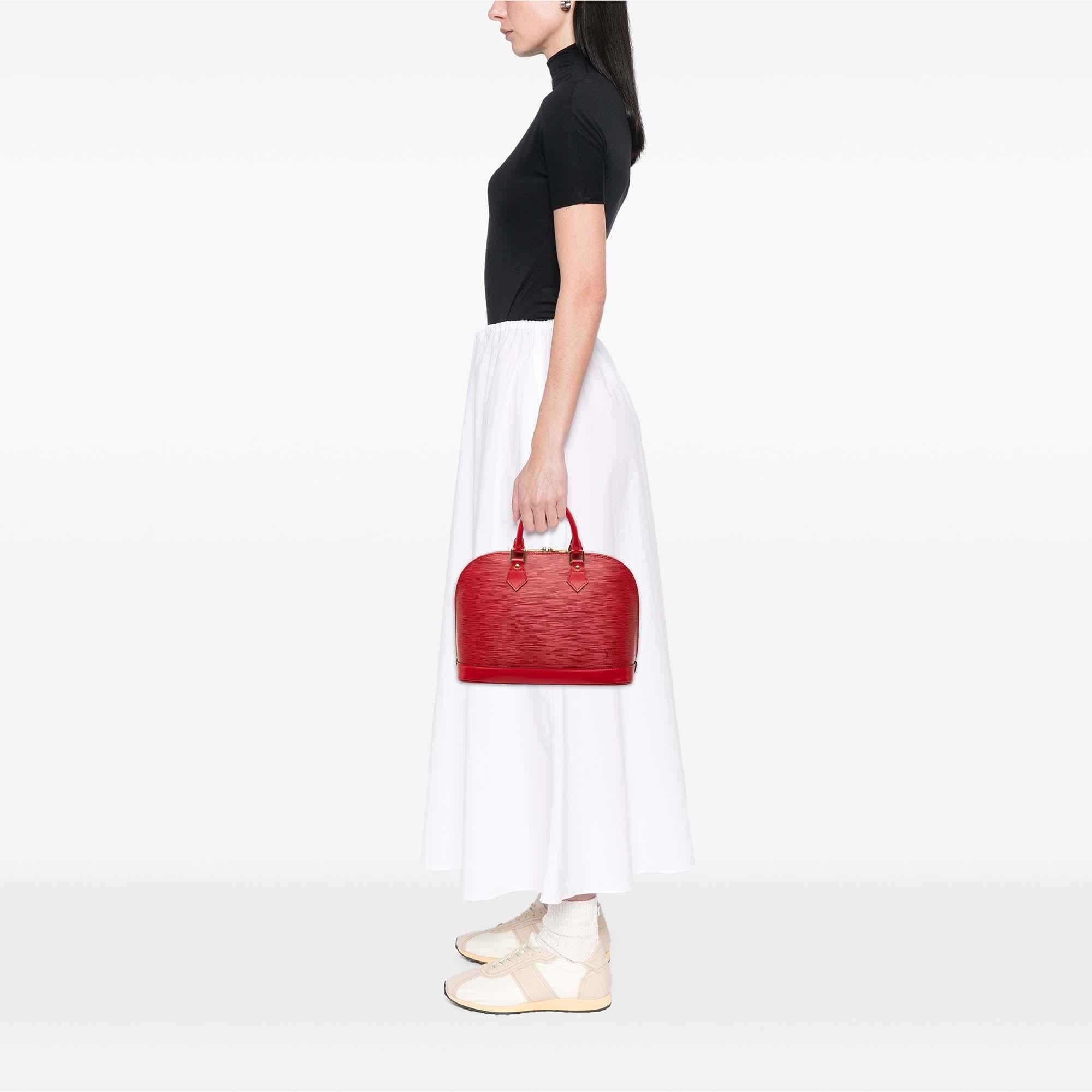Louis Vuitton Epi Alma PM