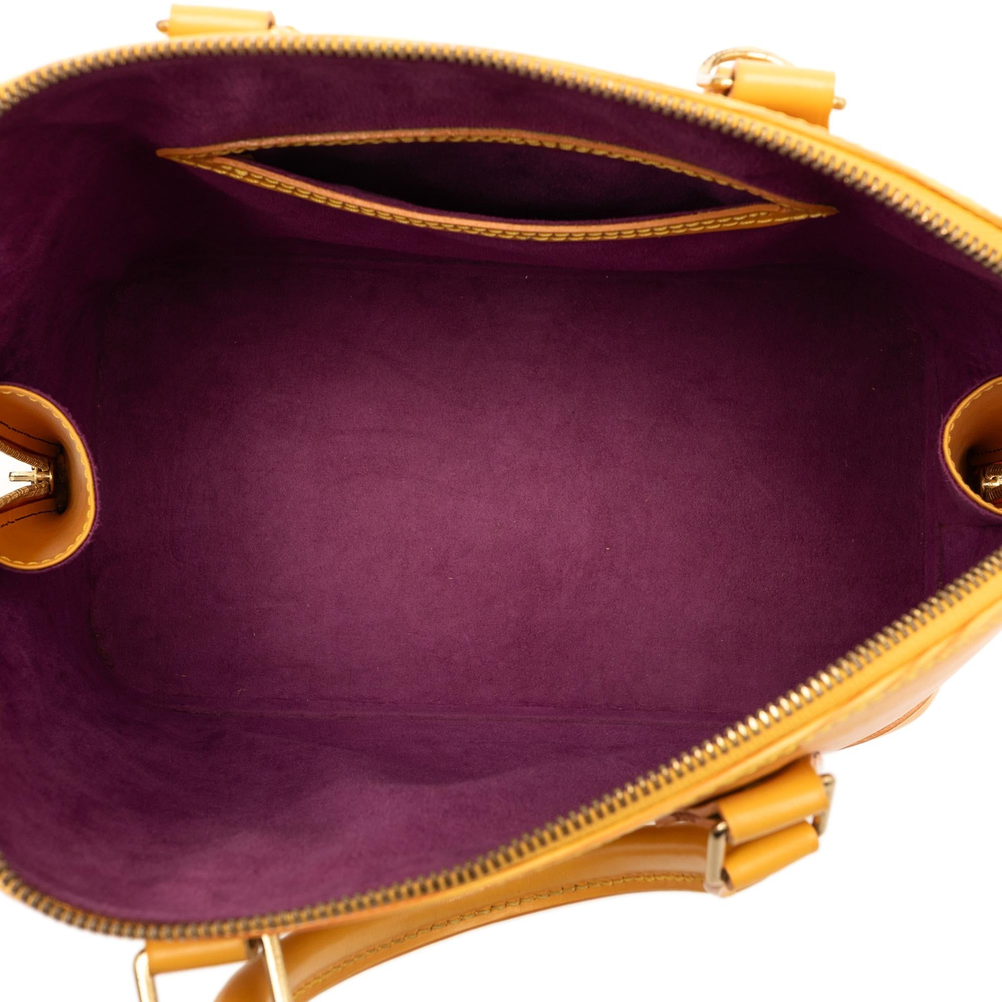 Louis Vuitton Epi Alma PM