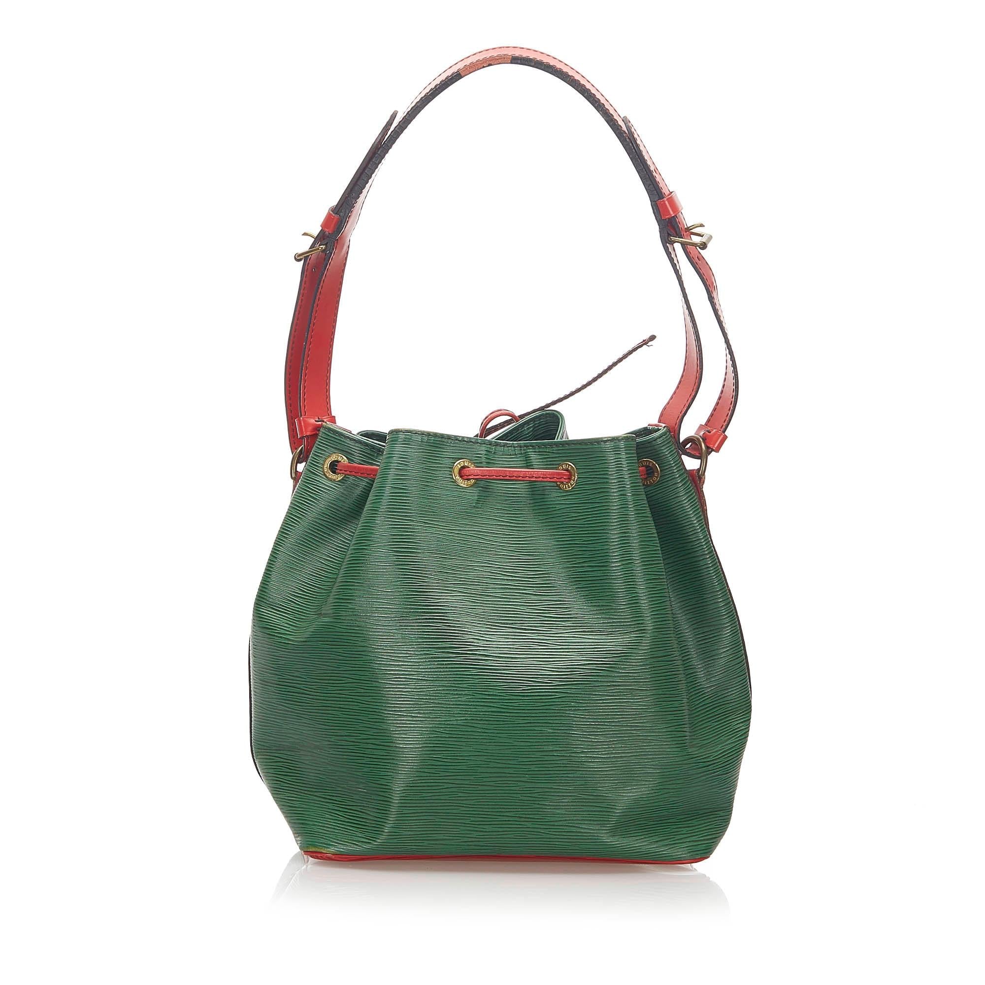 Louis Vuitton Epi Bicolor Petit Noe (SHG-18879)