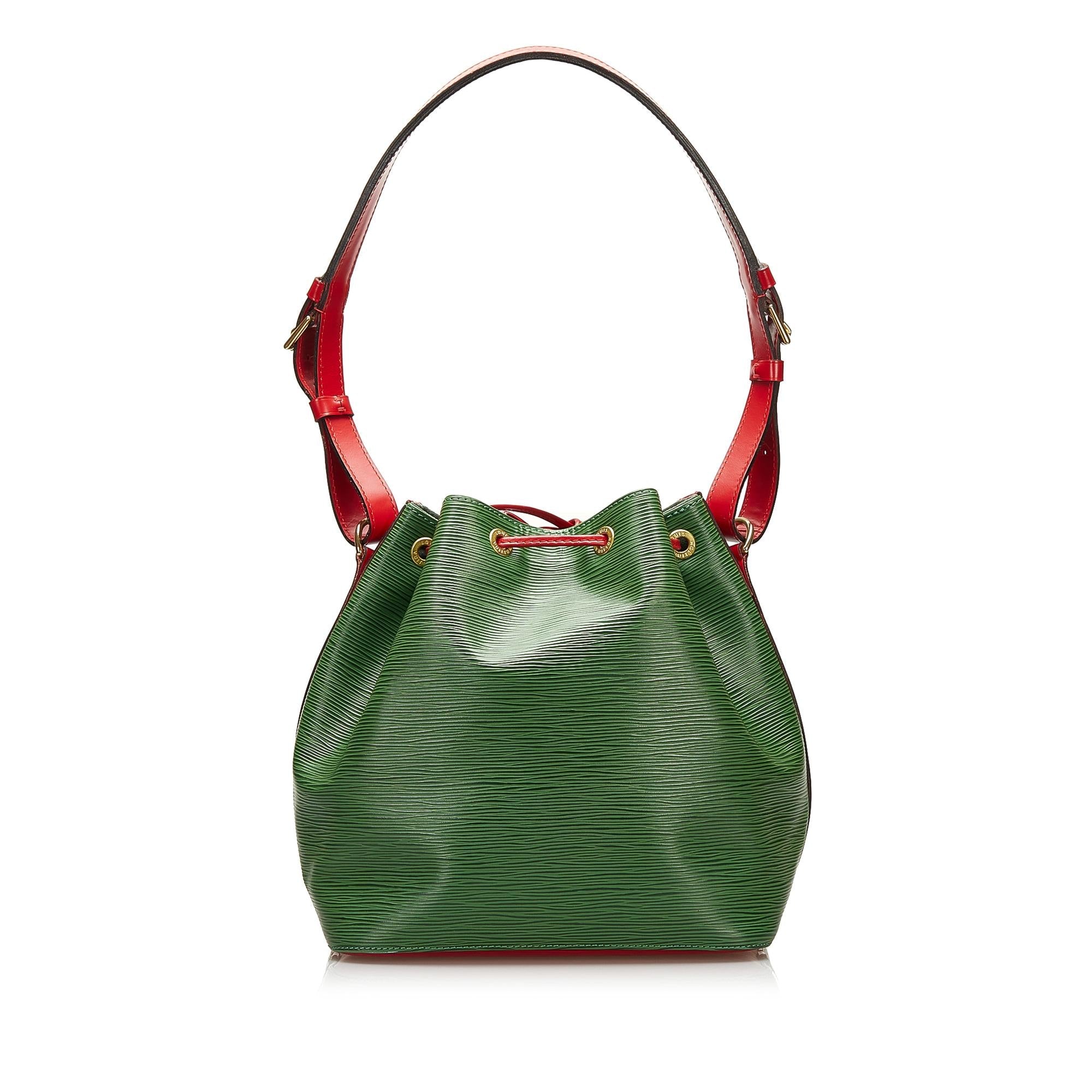 Louis Vuitton Epi Bicolor Petit Noe (SHG-35356)