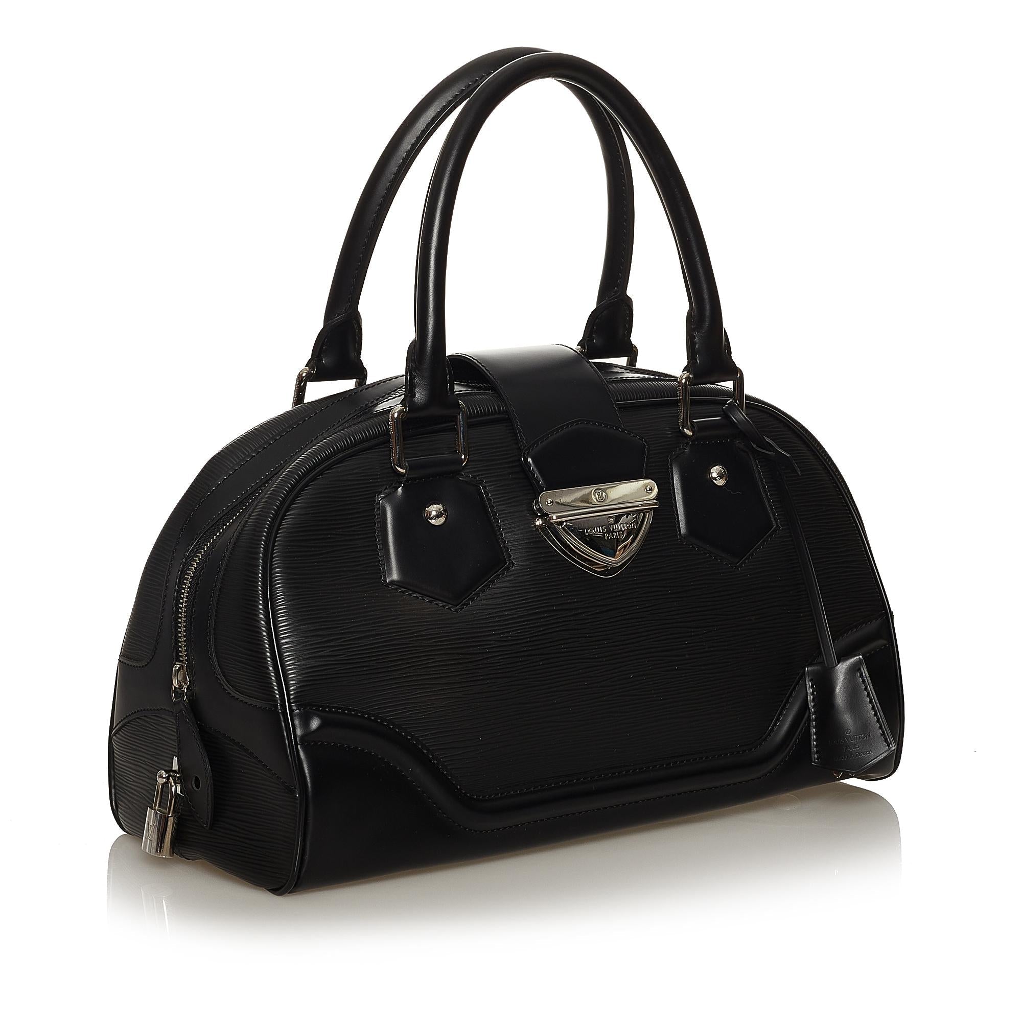 Louis Vuitton Epi Bowling Montaigne GM (SHG-28950)
