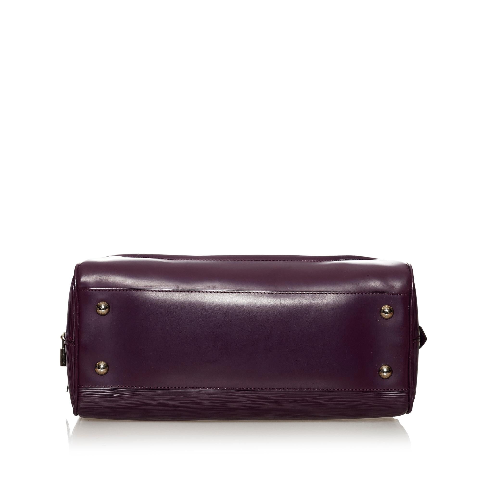 Louis Vuitton Epi Bowling Montaigne GM (SHG-31437)