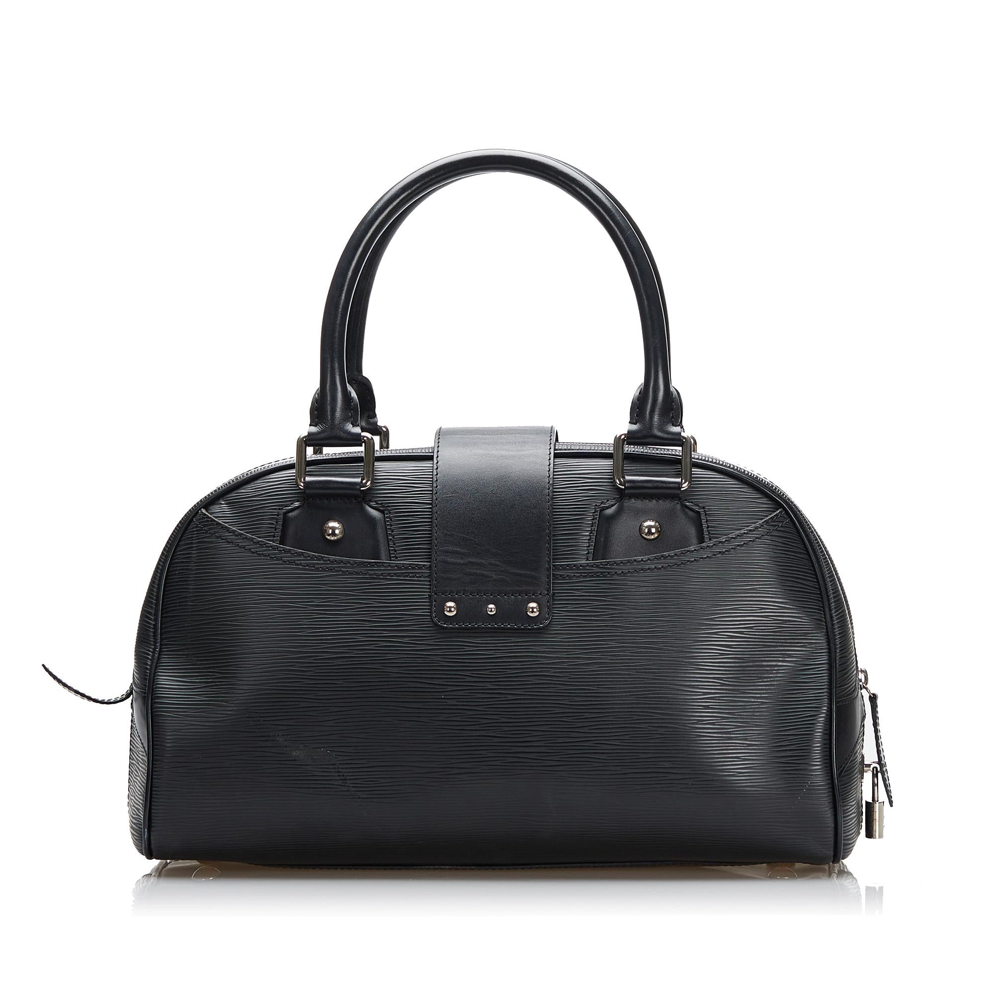 Louis Vuitton Epi Bowling Montaigne GM (SHG-h3OgRa)