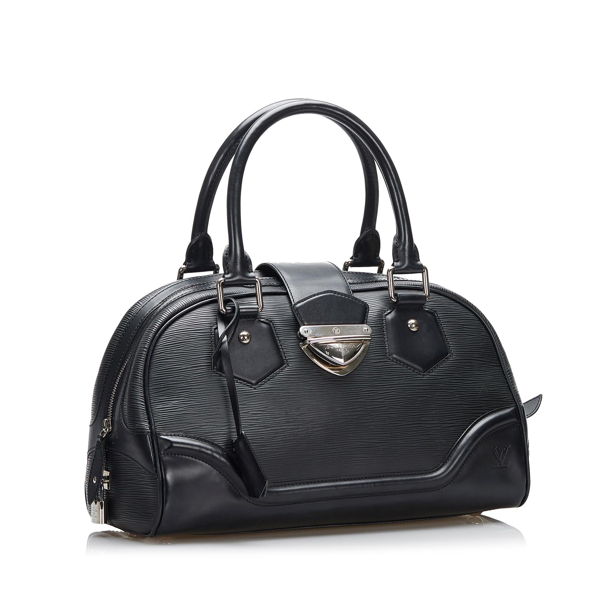 Louis Vuitton Epi Bowling Montaigne GM (SHG-h3OgRa)