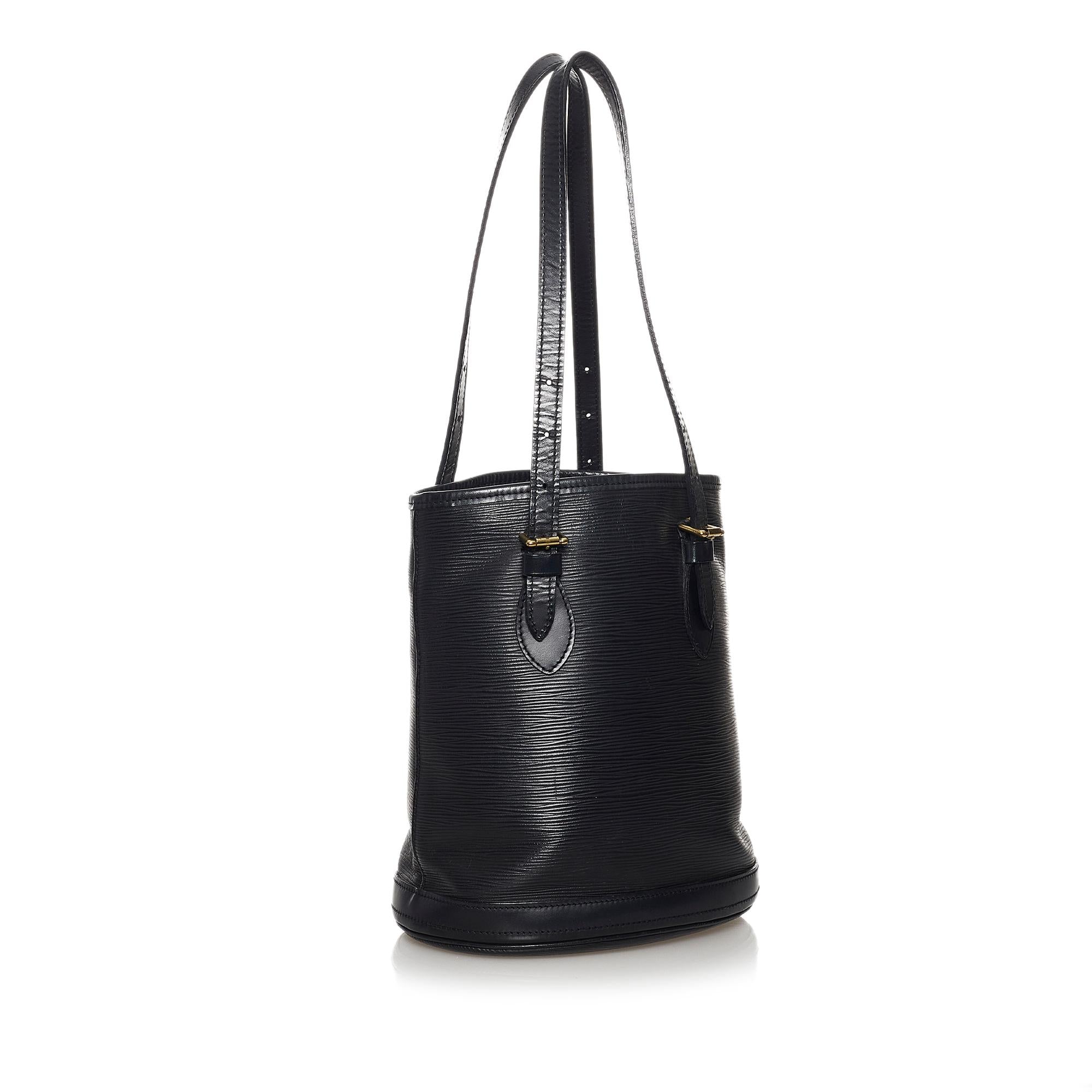 Louis Vuitton Epi Bucket PM (SHG-37281)