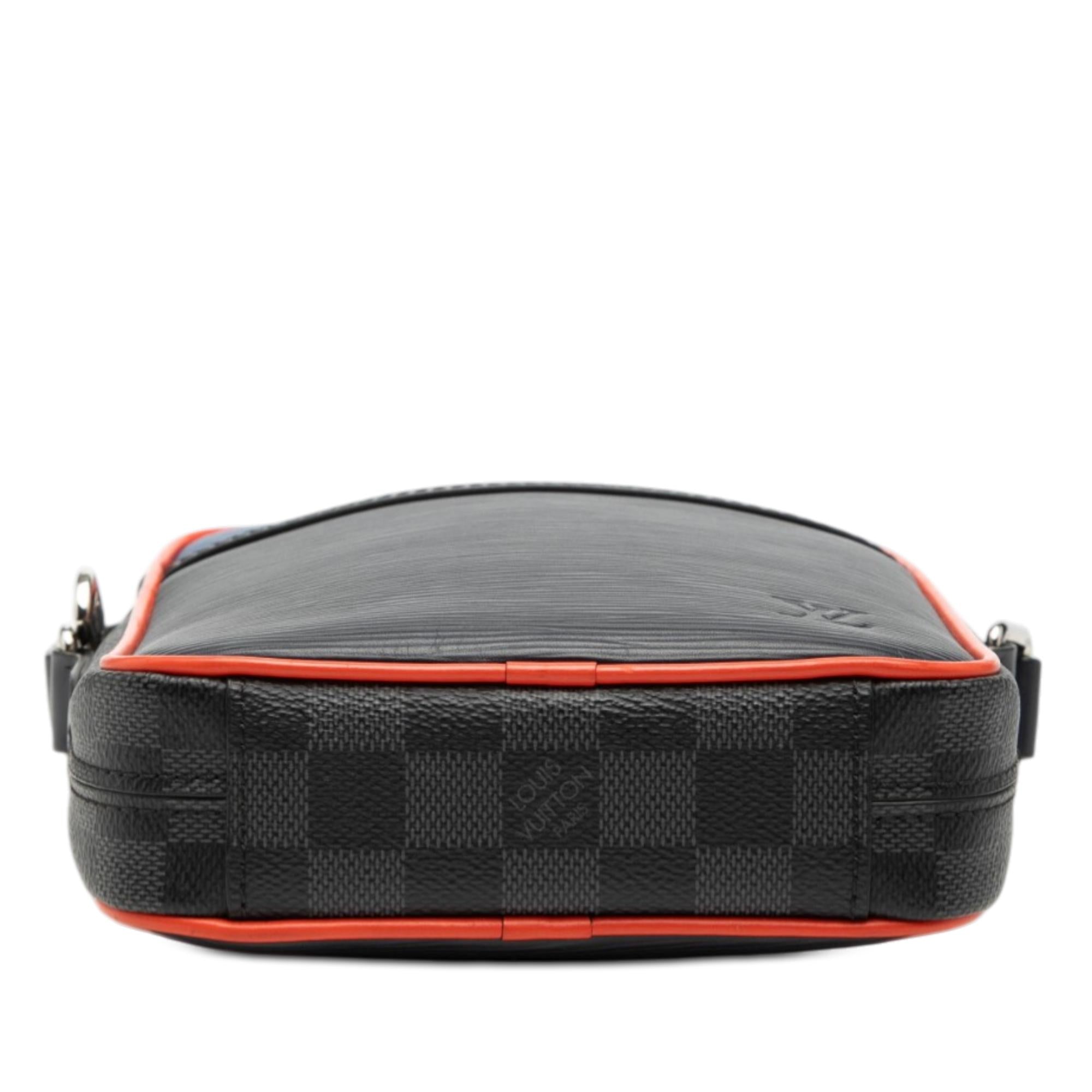 Louis Vuitton Epi Damier Graphite Danube Slim