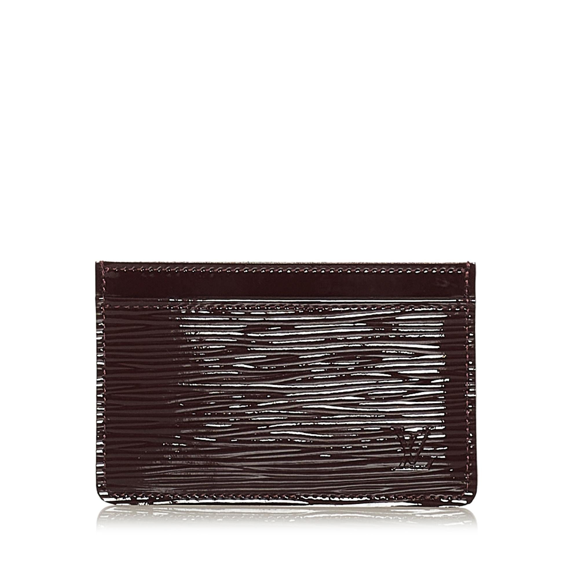 Louis Vuitton Epi Electric Card Holder (SHG-34393)