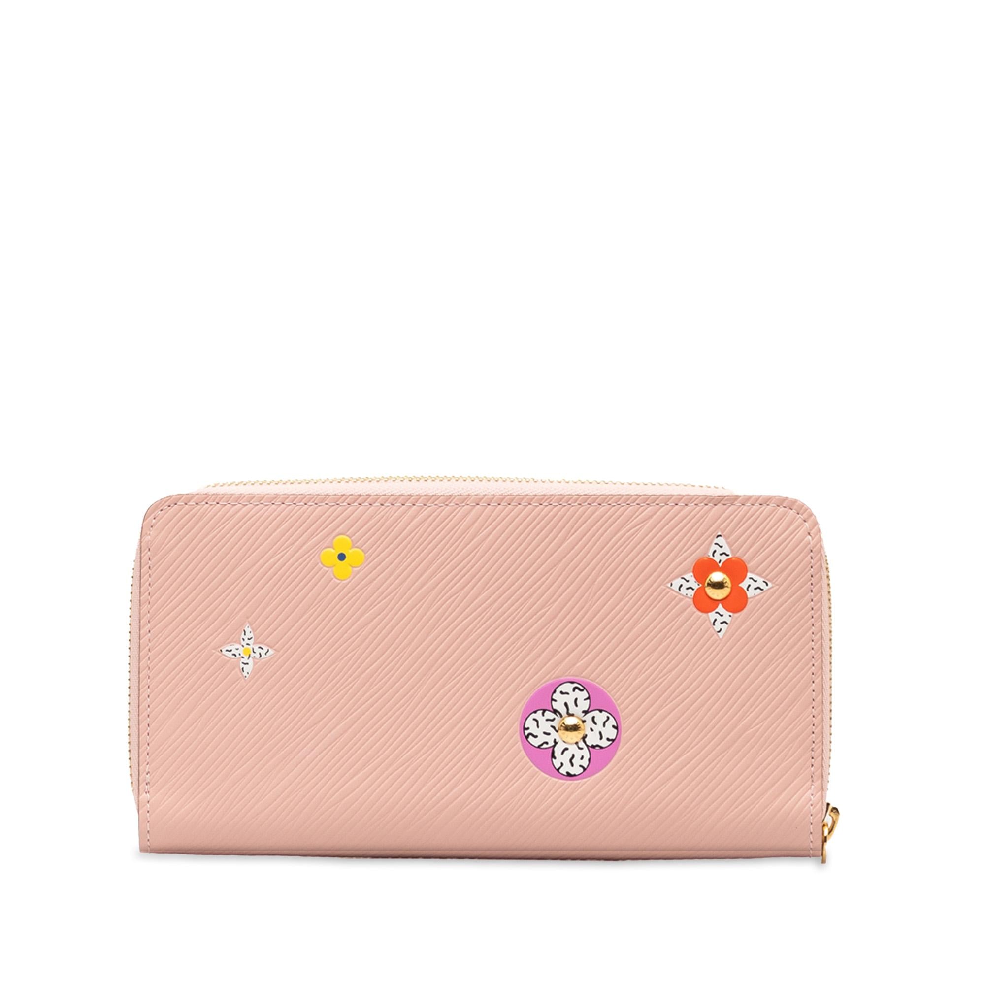 Louis Vuitton Epi Flower Mosaic Zippy Long Wallet (SHG-U9IEHM)