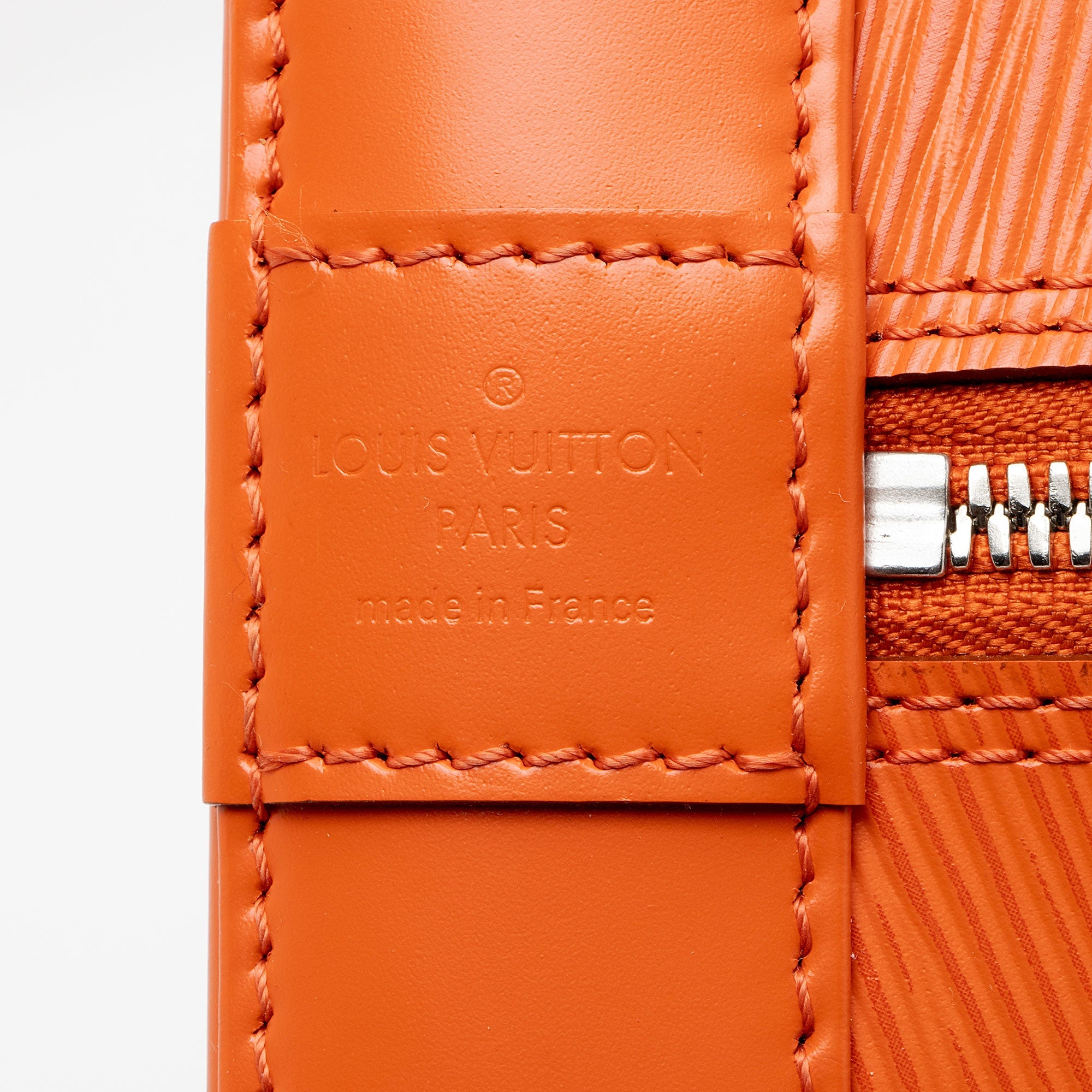 Louis Vuitton Epi Leather Alma GM Satchel