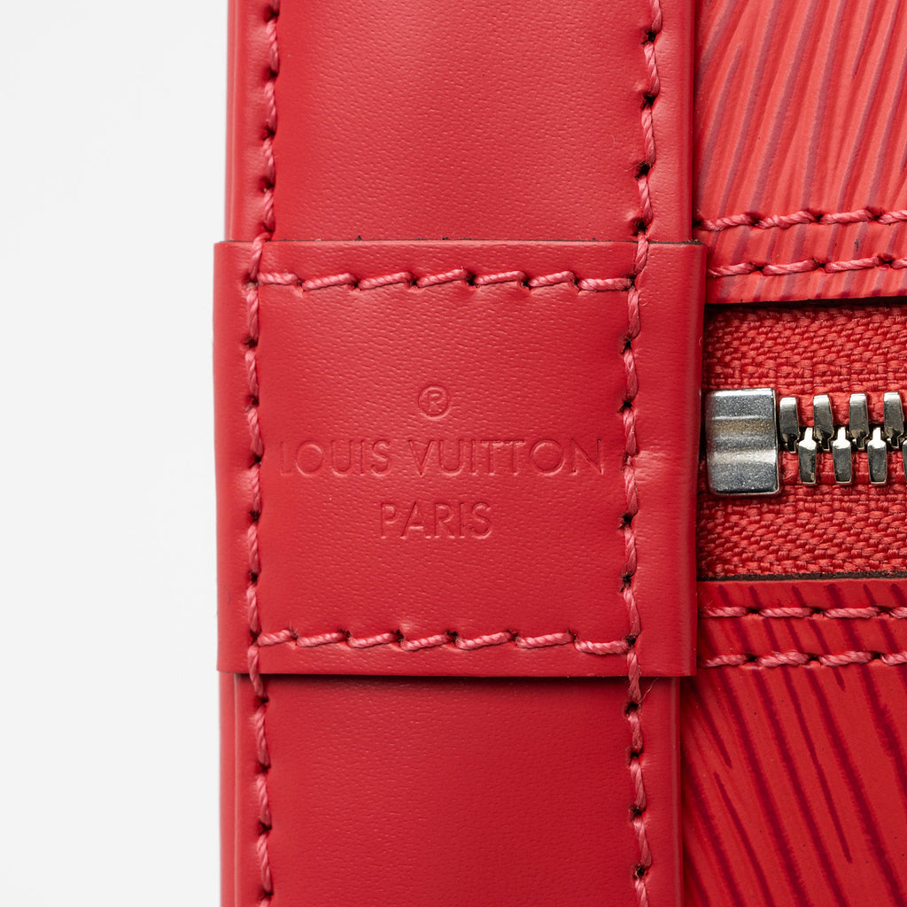 Louis Vuitton Epi Leather Alma PM Satchel (SHF-DMJifq)