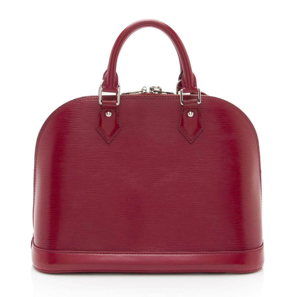Louis Vuitton Epi Leather Alma PM Satchel (SHF-ckpHBp)