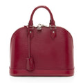 Louis Vuitton Epi Leather Alma PM Satchel (SHF-ckpHBp)
