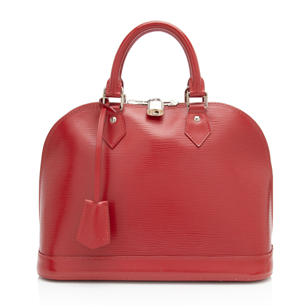 Louis Vuitton Epi Leather Alma PM Satchel (SHF-WDQc4X)