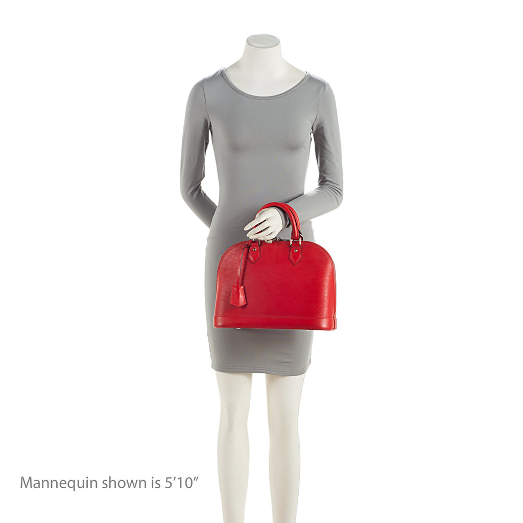 Louis Vuitton Epi Leather Alma PM Satchel (SHF-WDQc4X)