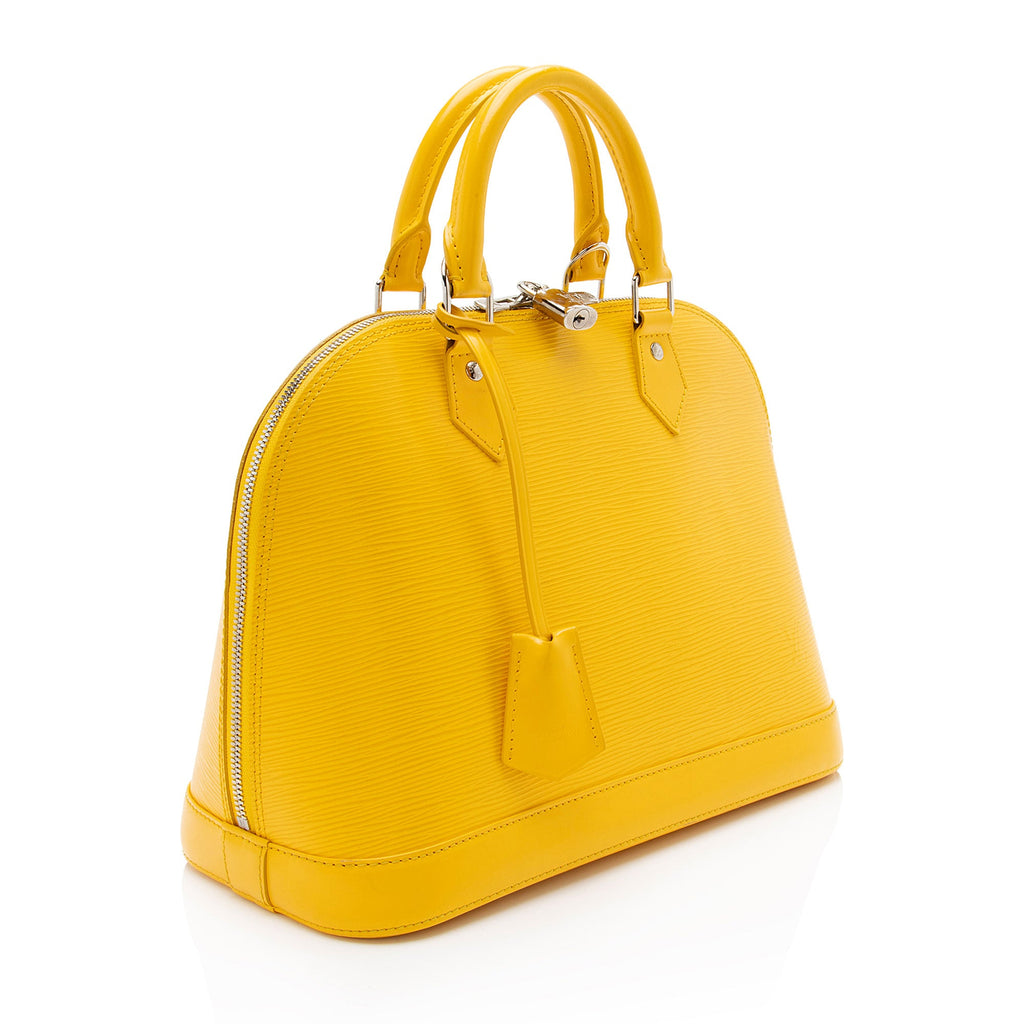 Louis Vuitton Epi Leather Alma PM Satchel