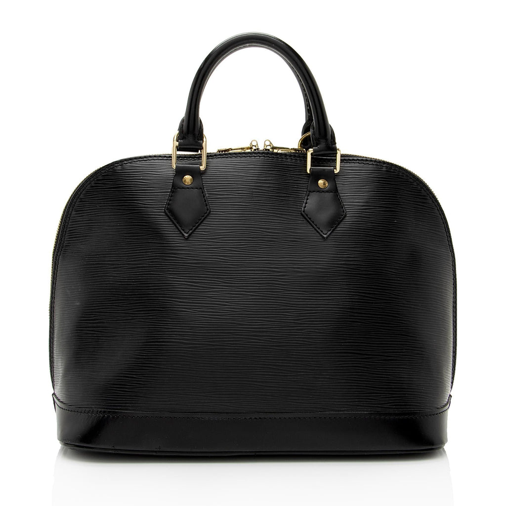 Louis Vuitton Epi Leather Alma PM Satchel (SHF-ZbcQp6)