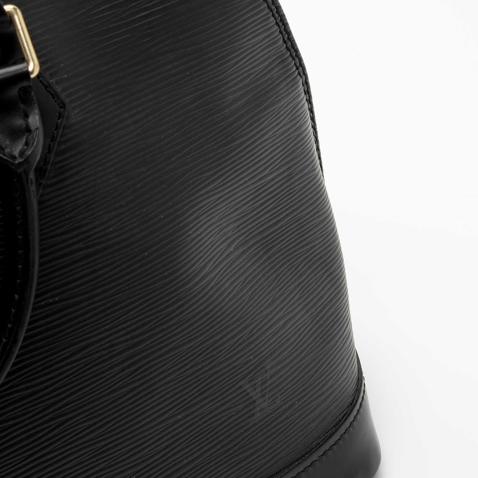 Louis Vuitton Epi Leather Alma PM Satchel (SHF-ZbcQp6)