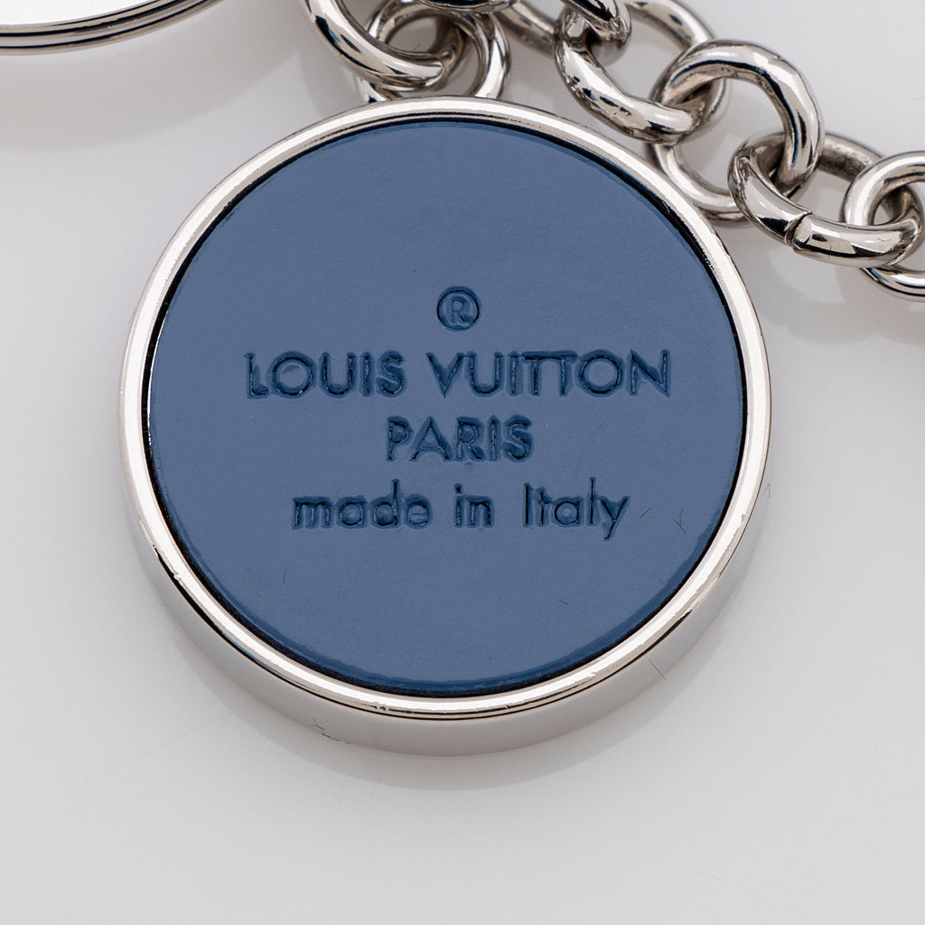 Louis Vuitton Epi Leather Aqua Flower Bag Charm