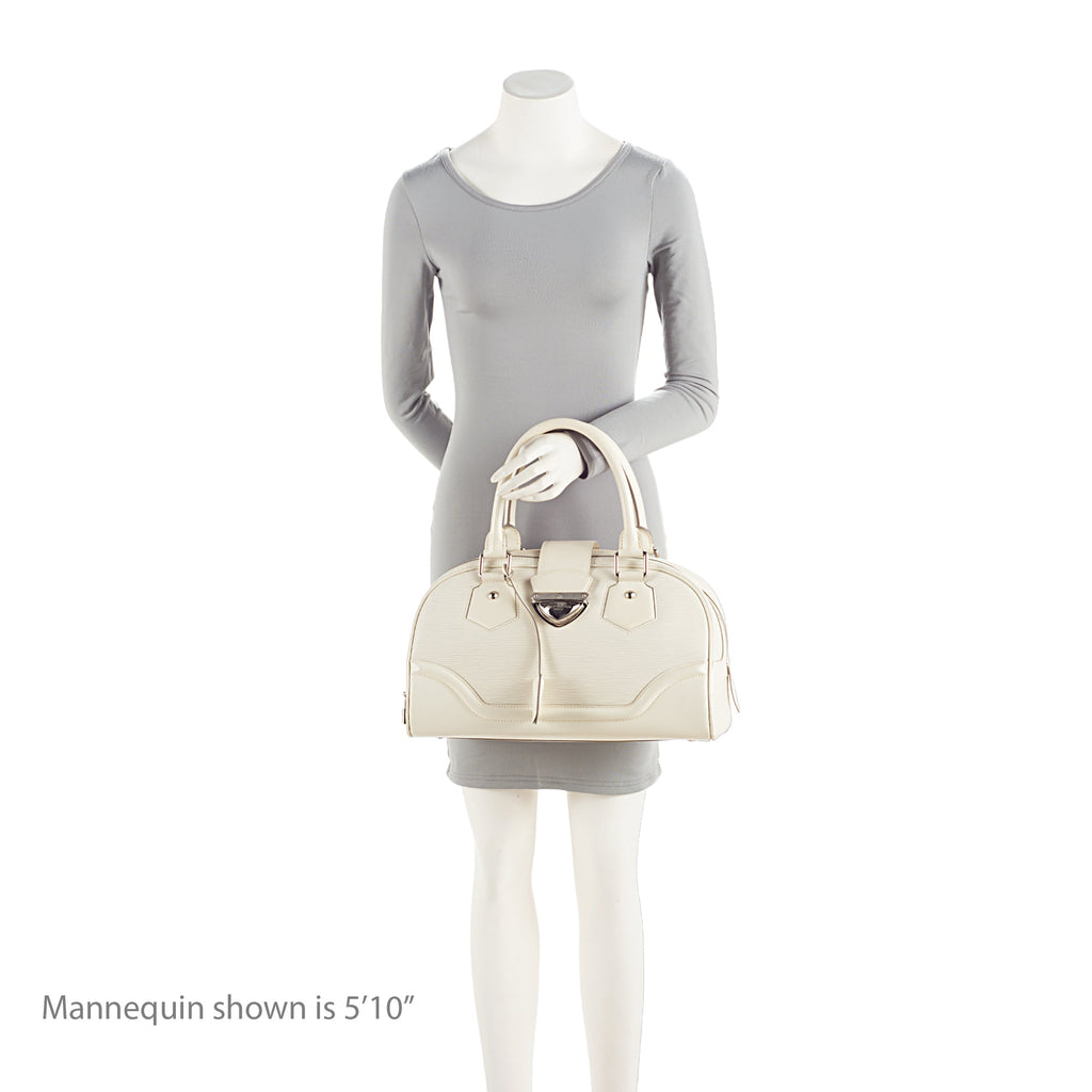 Louis Vuitton Epi Leather Bowling Montaigne GM Satchel (SHF-tY6vT0)