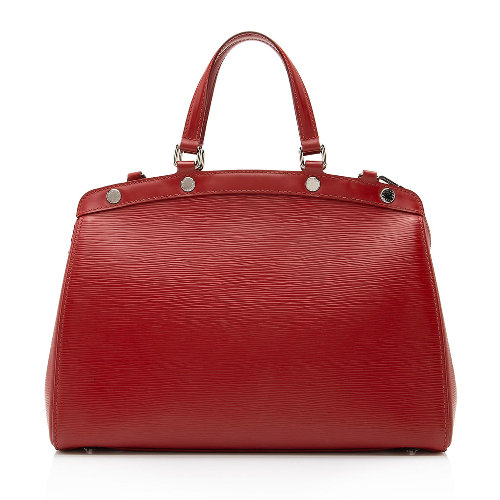 Louis Vuitton Epi Leather Brea MM Satchel (SHF-23290)