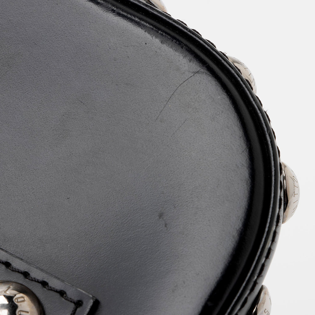 Louis Vuitton Epi Leather Chain Flower Alma PM Satchel