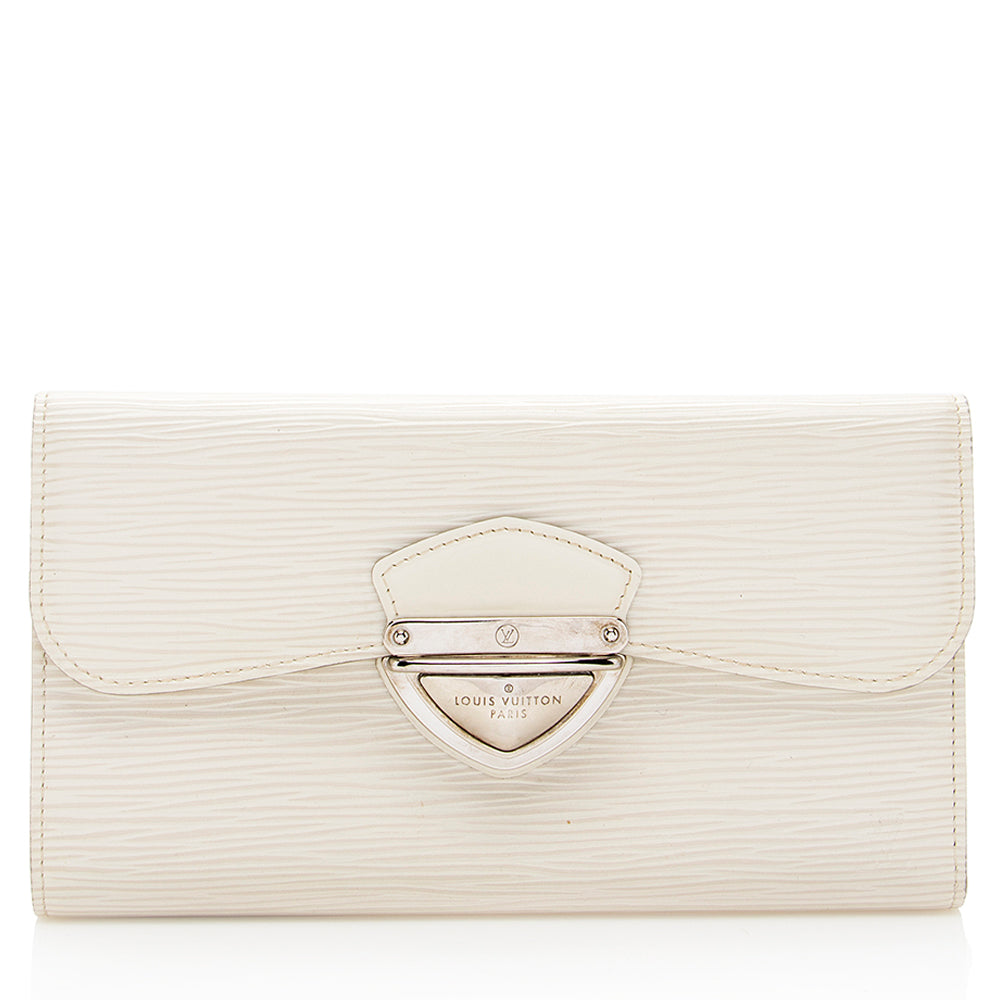 Louis Vuitton Epi Leather Eugenie Wallet (SHF-18906)