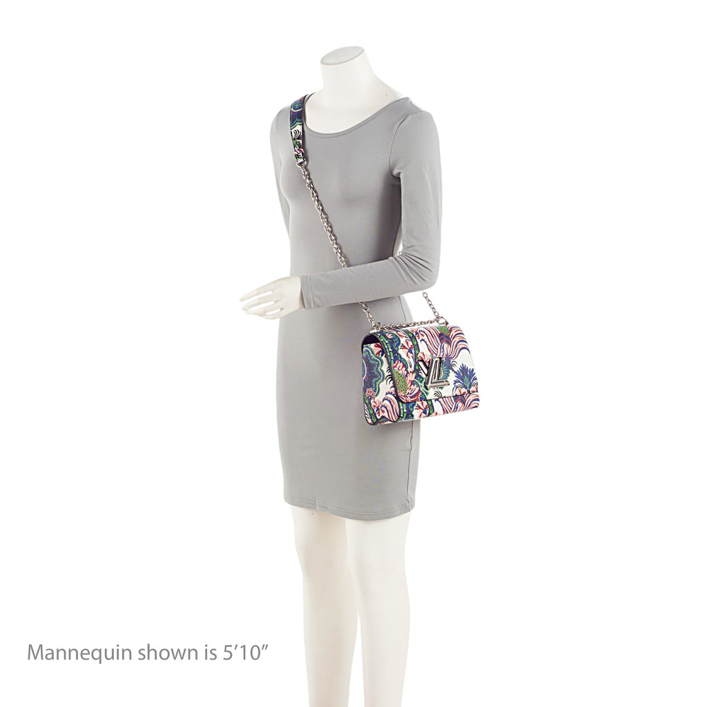 Louis Vuitton Epi Leather Floral Twist MM Shoulder Bag (SHF-L2vM4S)