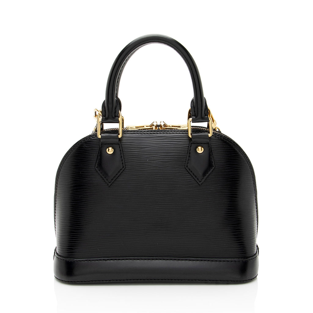 Louis Vuitton Epi Leather Flower Alma BB Satchel